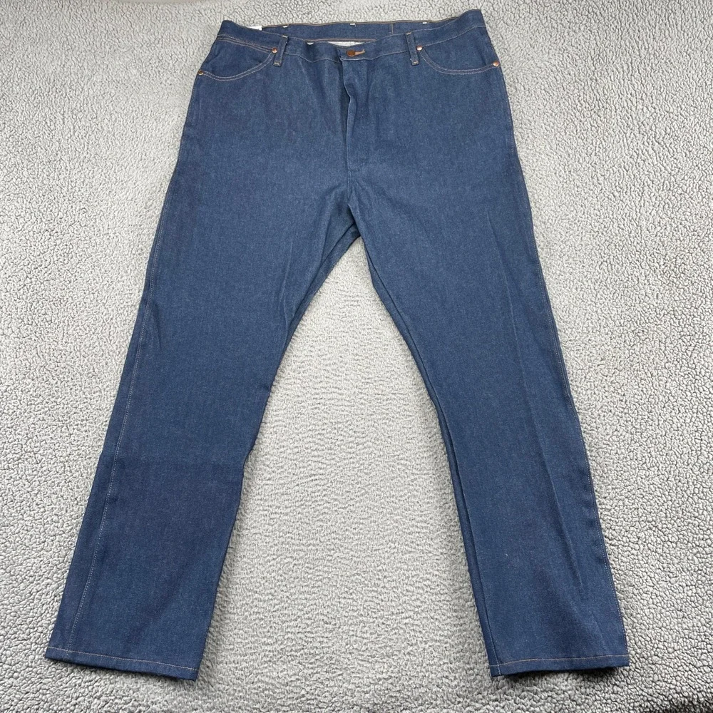 Wrangler Jeans Mens 42x32 Blue Cowboy Cut 13MWZ Original Fit Rigid Denim NWT